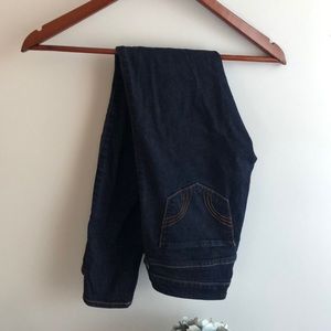 Hollister dark wash jegging